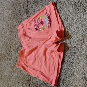 Faded Glory Girl's Medium (7-8) Orange and Pink Shorts